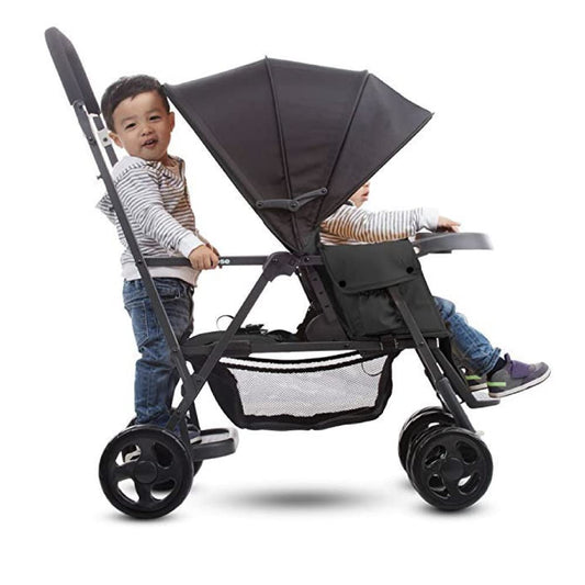 Joovy Caboose LX Tandem Stand-on Stroller, Black