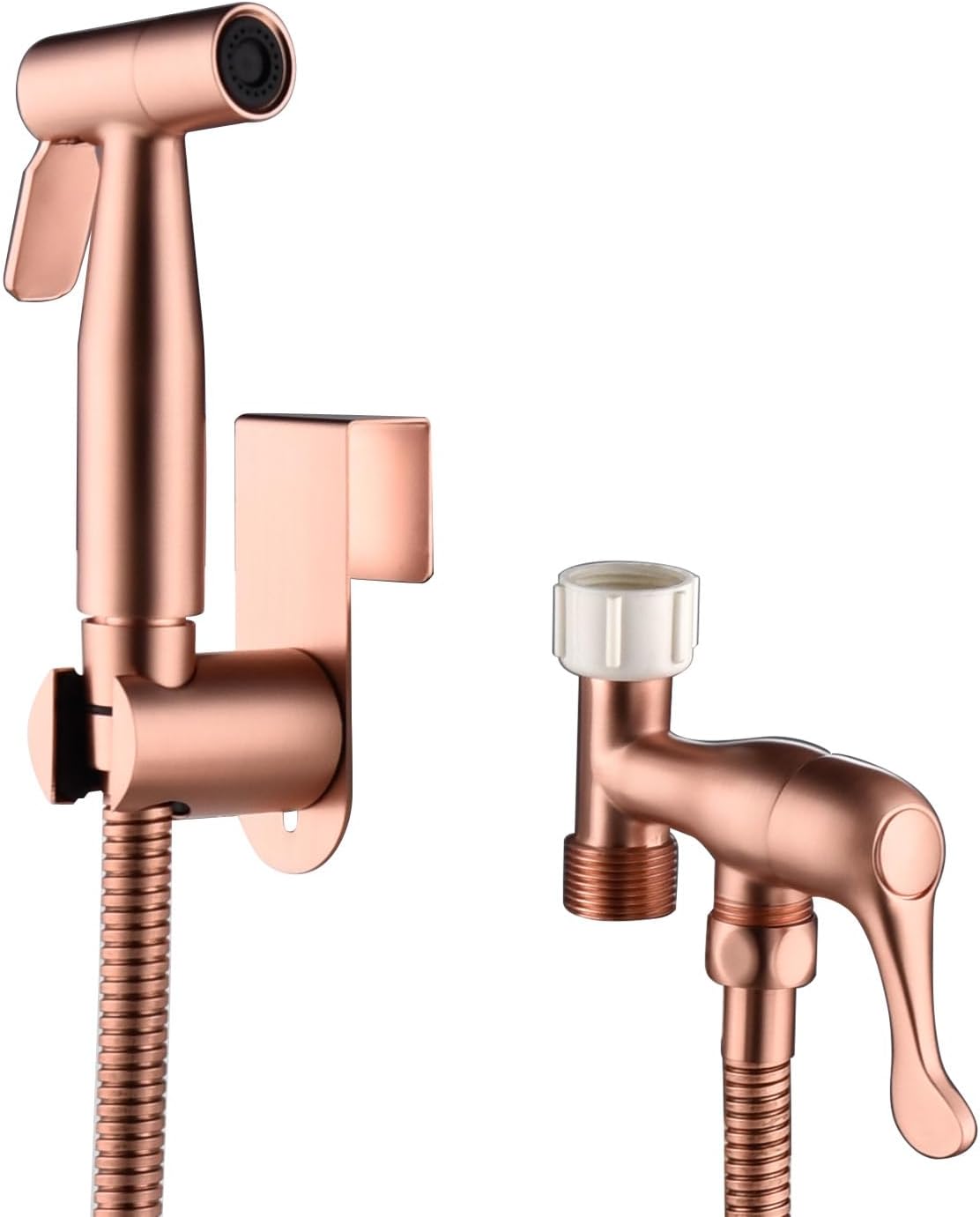 Rose Gold Handheld Toilet Sprayer & Cloth Diaper Cleaner