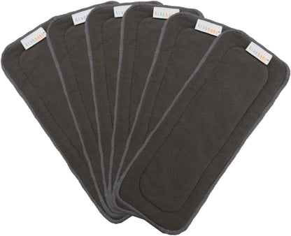 AlVABABY 12pcs Cloth Diaper Inserts,5-Layer Inserts,Reusable Liners for Baby Cloth Diapers12ZTN