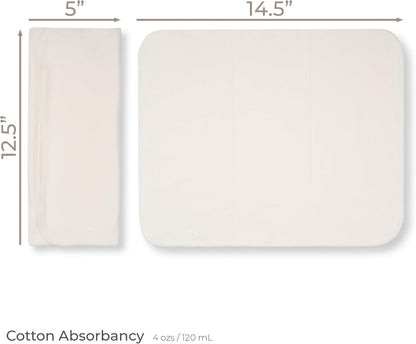 Diaper Liners for Cloth Diapers, 100 Disposable Sheets Per Roll, Made of Soft Material, by Nora's Nursery