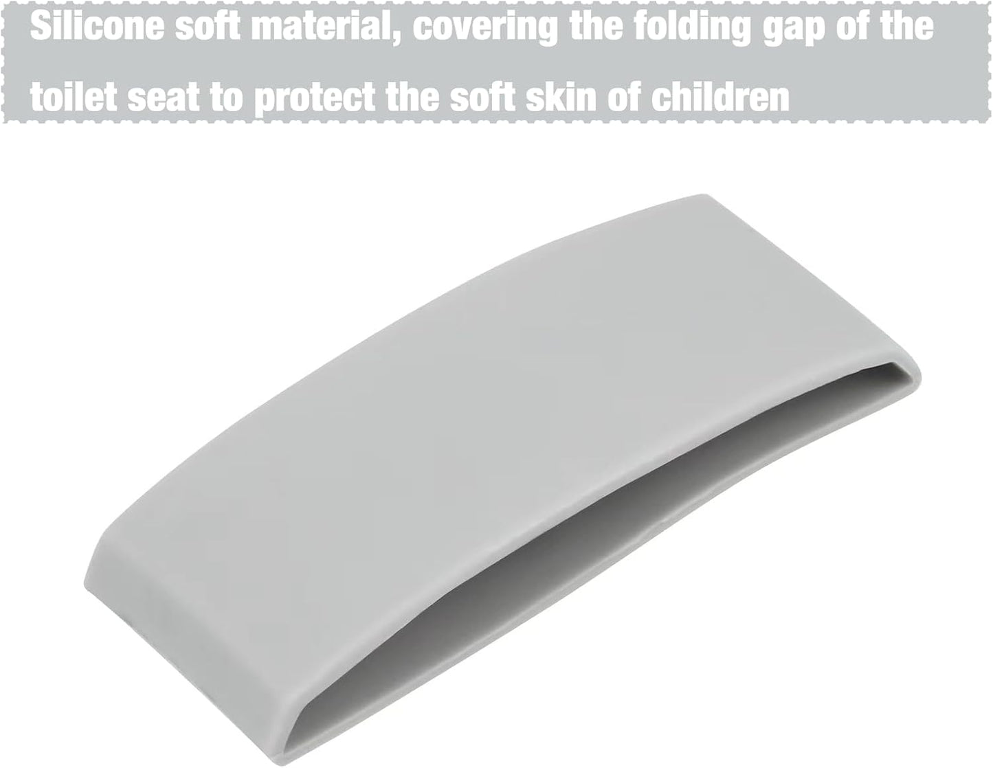 PandaEar Toilet Seat Cover | Folding Travel Toilet Seat for Children and Potty Training | Portable Silicone Toilet Seat for Toddlers, Boys & Girls with Non-Slip Silicone Pads -Panda