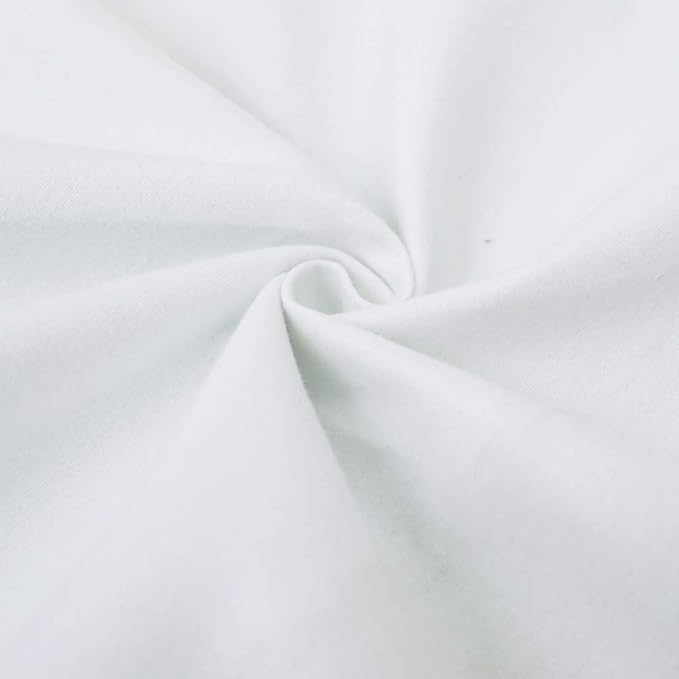 Flannel Crib Protector Pad，100％ Waterproof Mattress Protector Pad, One Size, 34" X 36"-2Pack