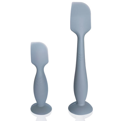 Diaper Cream Spatula, 2 Pack Butt Spatula Baby, Silicone Diaper Cream Applicator, Full-Size and Mini Butt Paste Spatula for Babies, Newborn Baby Necessities (Pink)