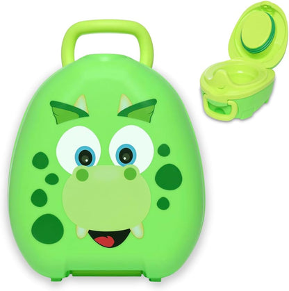 My Carry Potty - Ladybug Travel Potty, Award-Winning Portable Toddler Toilet Seat for Kids to Take Everywhere