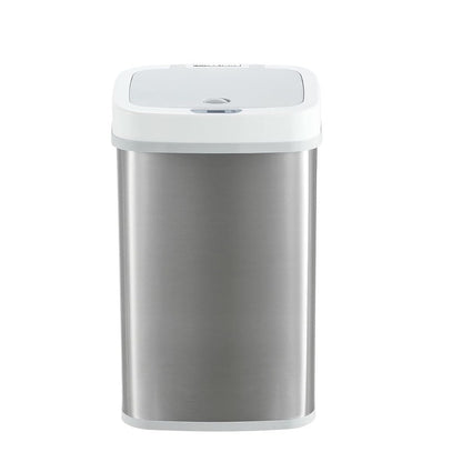 15L Smart Diaper Pail with Motion Sensor Lid | Touchless Hands-Free Baby Diaper Trash Can | Double Locking Seal | Slim Space-Saving Design | Quiet & Durable (Yellow)