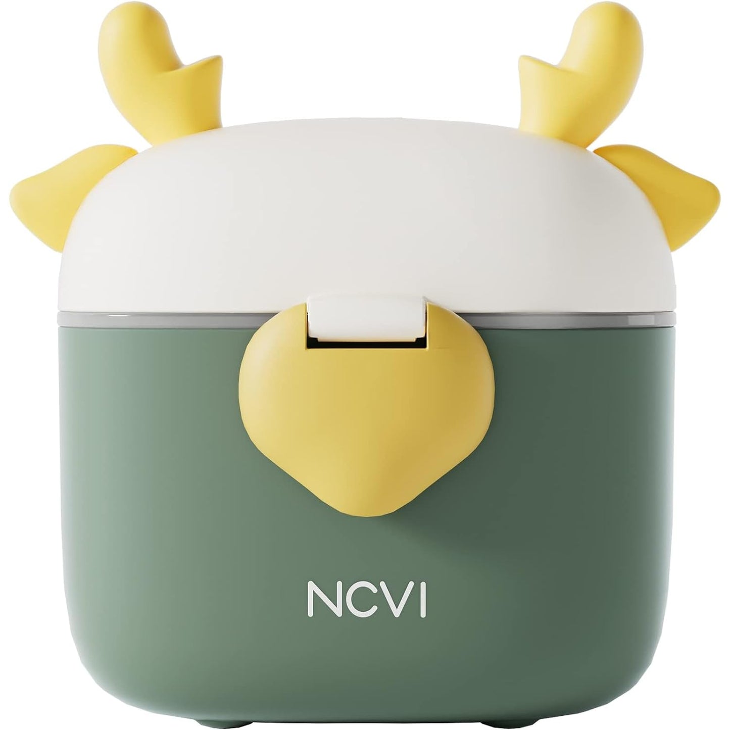 NCVI Baby Formula Dispenser On The Go, Formula Container To Go, Formula Holder for Travel, Outdoor Picnic with Baby Infant, Portable Container for Milk Powder, Snacks, Candy, Fruits (Pink)