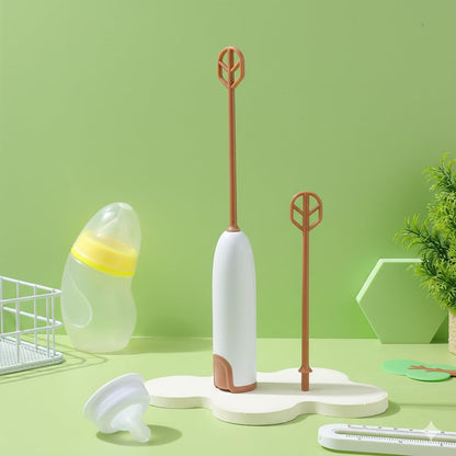 MAGICLULU Handheld Electric Baby Formula Mixer with 2 Stirring Sticks, Portable Small Drink Milk Powder Mixer for Bottle Protein Powder Coffee Travel Office Home Stirrer Supply