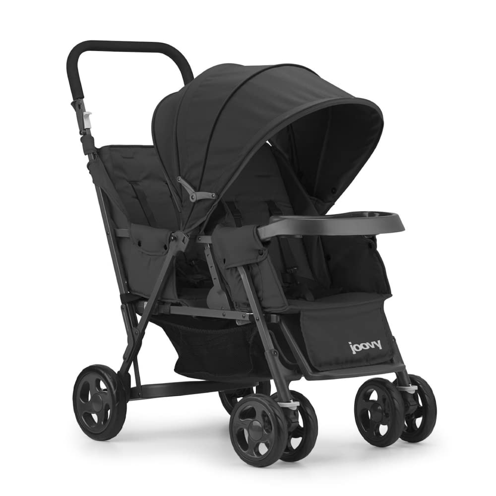 Joovy Caboose LX Tandem Stand-on Stroller, Black