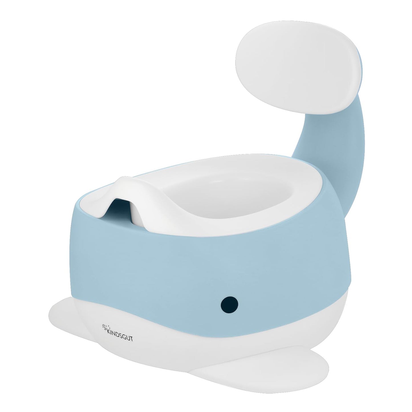Kindsgut Whale Potty Training Toilet – Ergonomic Toddler Potty for Boys & Girls, Designed in Germany, Non-Slip & Easy Clean, Pigeon Blue