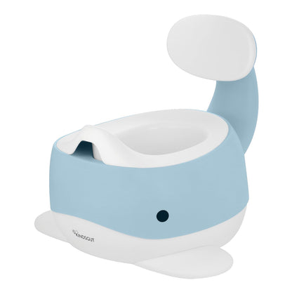 Kindsgut Whale Potty Training Toilet – Ergonomic Toddler Potty for Boys & Girls, Designed in Germany, Non-Slip & Easy Clean, Pigeon Blue