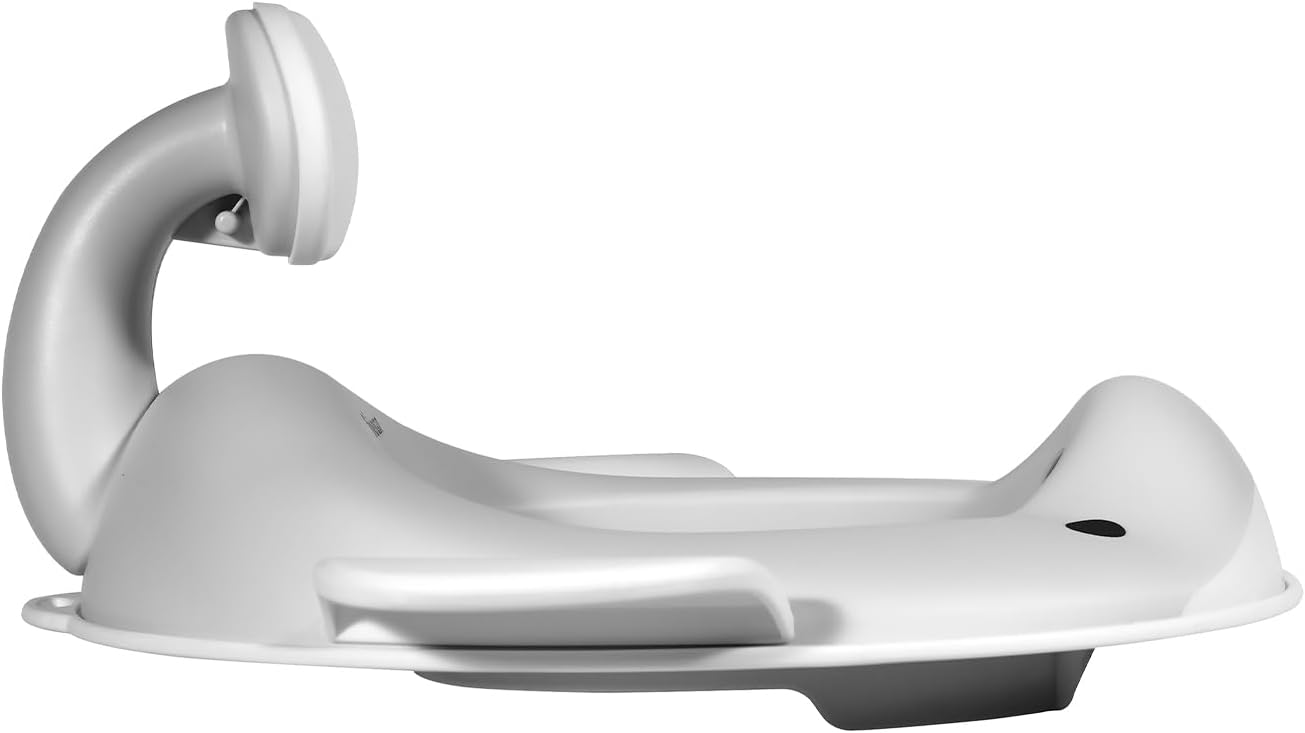 Kindsgut Whale Potty Training Seat for Toddlers – Kids Toilet Seat with Backrest, Non-Slip, Fits Round & Oval Toilet Seats, Designed in Germany, Peach
