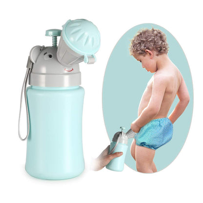 ONEDONE Portable Baby Child Potty Urinal Emergency Toilet for Camping Car Travel and Kid Potty Pee Training (boy)
