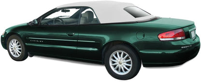 Sierra Auto Tops Convertible Top Replacement for Chrysler Sebring/Stratus 2001-2006, Sailcloth Vinyl, Black