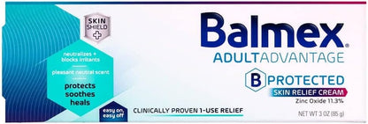 Balmex Adult Advantage Rash Cream, 3 oz