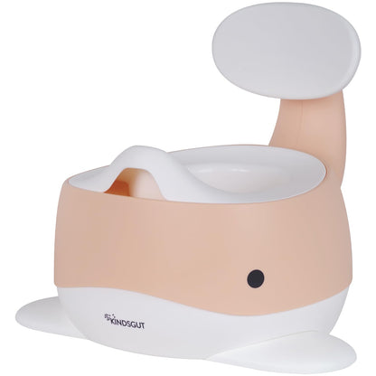 Kindsgut Whale Potty Training Toilet – Ergonomic Toddler Potty for Boys & Girls, Designed in Germany, Non-Slip & Easy Clean, Pigeon Blue