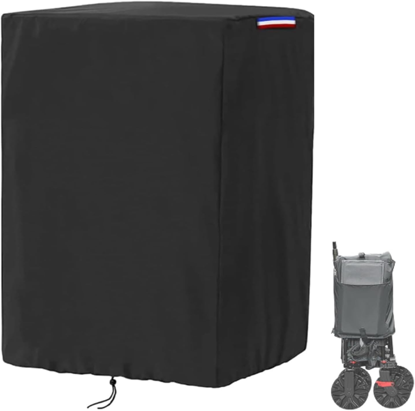 Wagon Cover Compatible with Wonderfold Wagon W4 Original(Cover Only),Waterproof 420D Stroller Wagon Covers for Keenz Wagon Stroller 4 seater-29"L x 28"W x 43"H