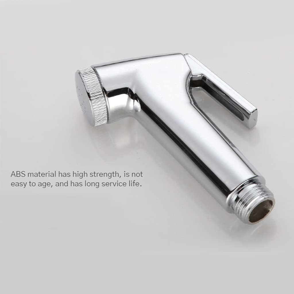 Portable Bidet Sprayer Set with Spring Hose & Holder - Warm Water Handheld for Toilet & Cloth Diaper Sprayer