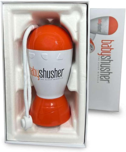 Baby Shusher Portable Sound Machine - Mom-Like 'Shh!' Sound for Baby, Sleeping Soother, Newborn Essentials for Crib, Battery Operated Hush, Travel Friendly, Shower & Registry Gift - 1 Count