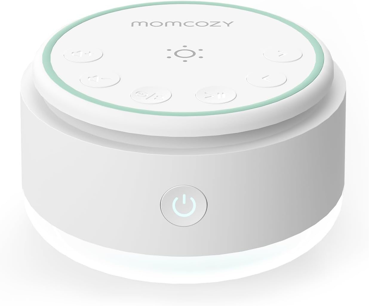 Momcozy Sound Machine for Baby-20 Soothing Sounds & Touch Warm Light Portable White Noise for Kids & Adults for Sleeping Timer and Memory | Ideal Travel Companion & Nursery Must-Have