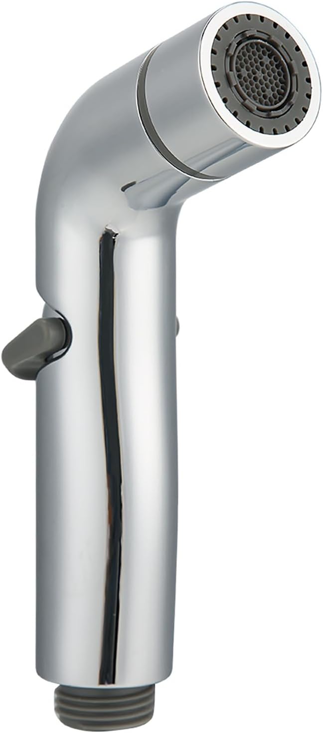 AYNEFY Handheld Bidet Sprayer,Electroplating Adjustable Toilet Bidet Spray Nozzle Baby Cloth Diaper Sprayer for Toilet Cleaning Bathroom Accessory