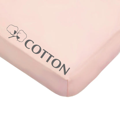 American Baby Company 100% Natural Cotton Fitted Pack and Play Sheet 39" x 27" - Soft & Breathable Pack N Play Sheet for Playpen, Playard & Mini Crib Mattress, Navy Whale, for Boys & Girls