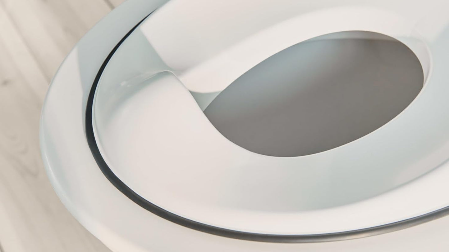 BABYBJORN Toilet Trainer, White/Gray