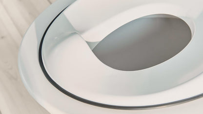 BABYBJORN Toilet Trainer, White/Gray