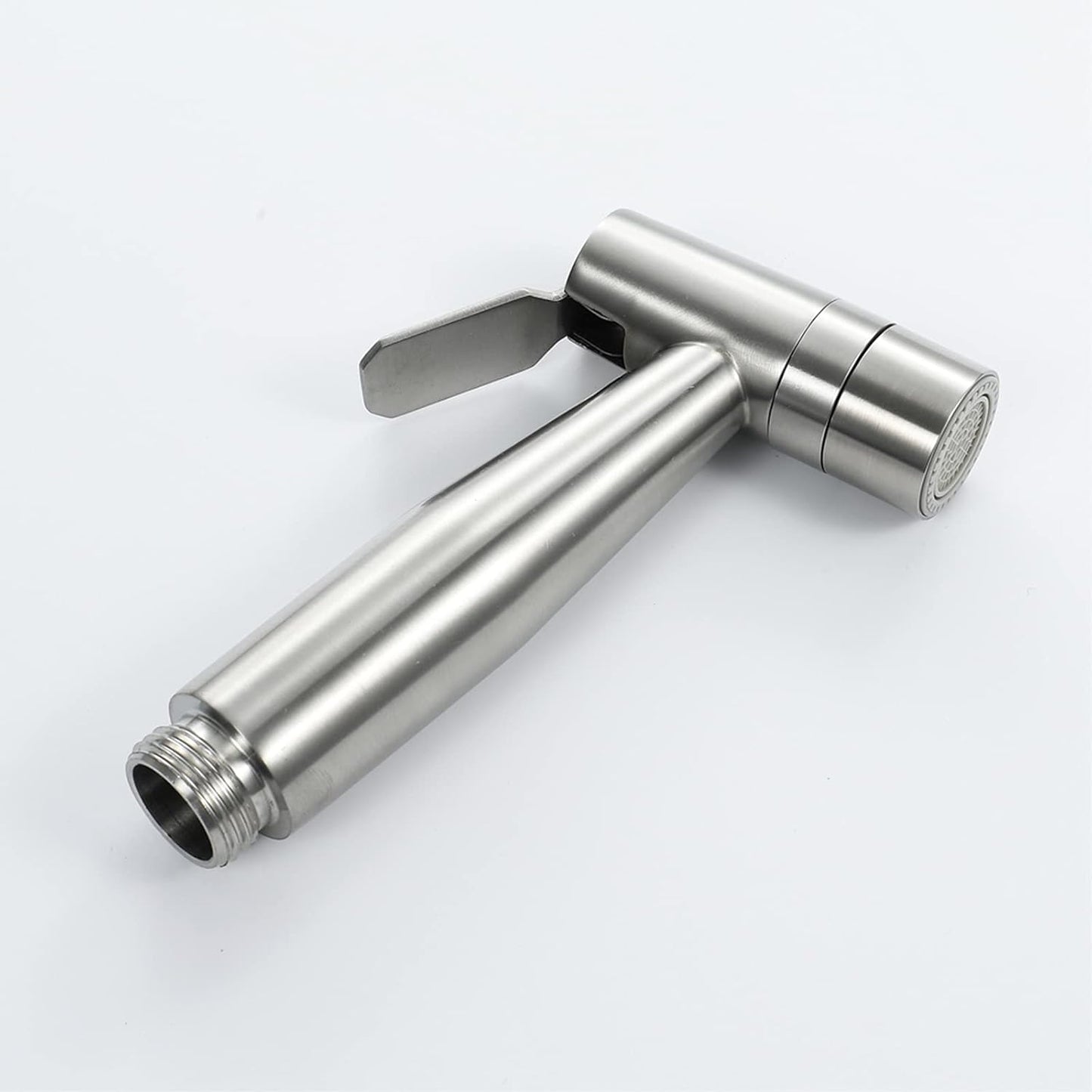 Handheld Bidet Sprayer Stainless Steel Chrome Cloth Diaper Sprayer 2 Function Bidet Sprayer for Toilet for Toilet, Adjustable Water Pressure Control Sprayer for Toilet