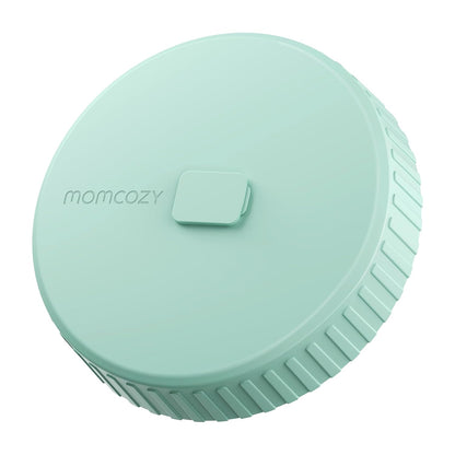 Momcozy Breast Milk Pitcher, Resistant to Heat and Cold Abrupt Temp Swings, No Leak Glass Breast Milk Fridge Storage Container with Wide Mouth, Fast Baby Formula Maker, Green