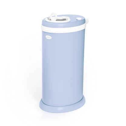 Ubbi Steel Diaper Pail, Odor Locking, No Special Bag Required, Award-Winning, Registry Must-Have, White
