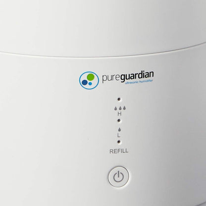 PureGuardian 30-Hour 0.80 Gal. Top Fill Cool Mist Ultrasonic Humidifier for Home with Aromatherapy Tray, Covers 320 Sq. Ft, White, H950AR