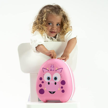 My Carry Potty - Ladybug Travel Potty, Award-Winning Portable Toddler Toilet Seat for Kids to Take Everywhere
