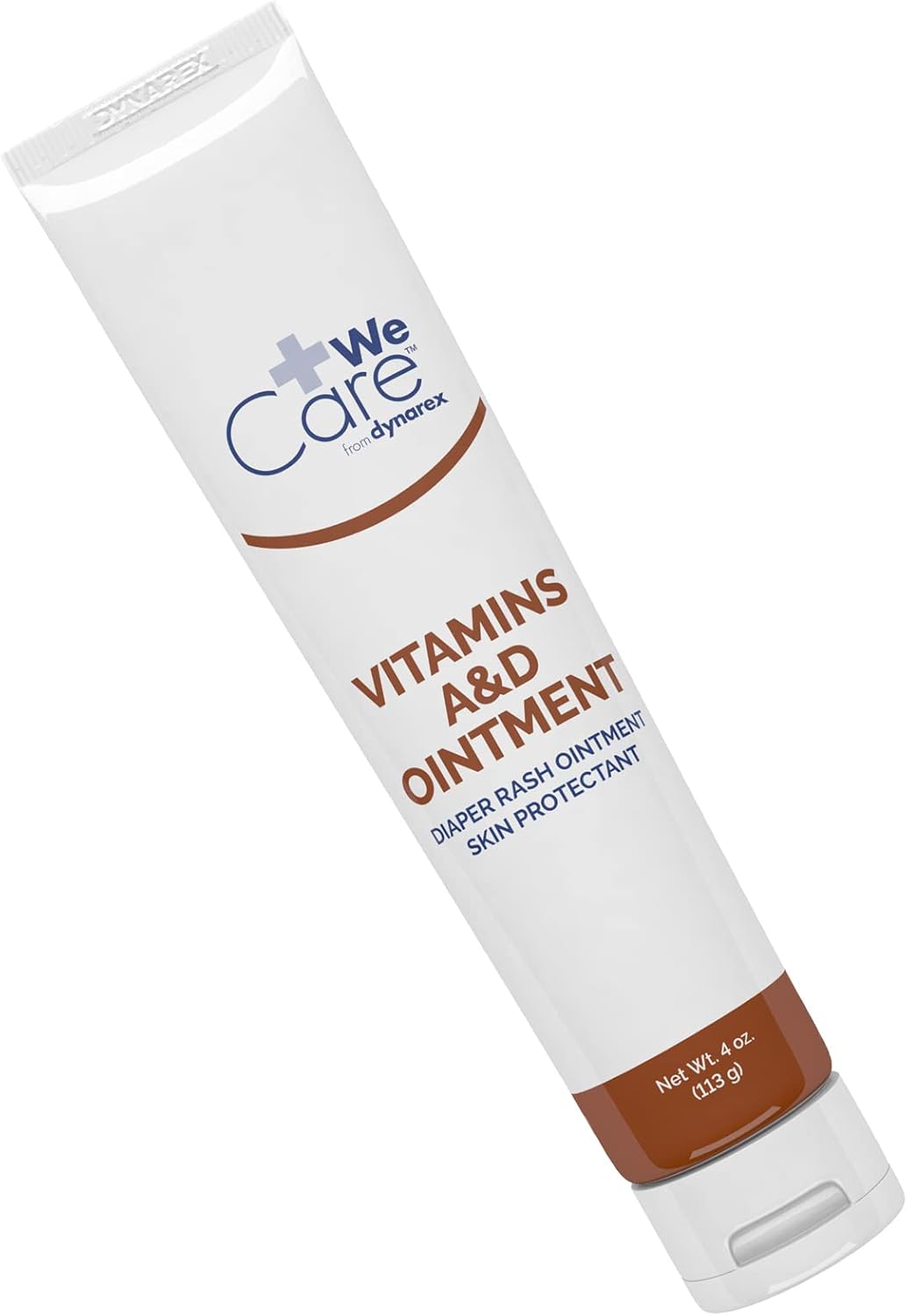 Dynarex Vitamins A & D Ointment, Ointment with Vitamin A and Vitamin D Skin Protectant, for Diaper Rash and Discomfort, White, 15 oz Jar