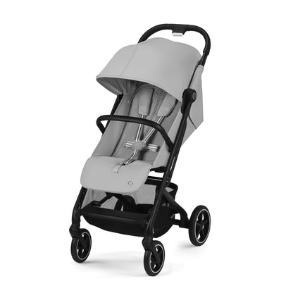 CYBEX Beezy 2 Compact and Lightweight Travel Stroller - Compatible with CYBEX Car Seats, Magic Black