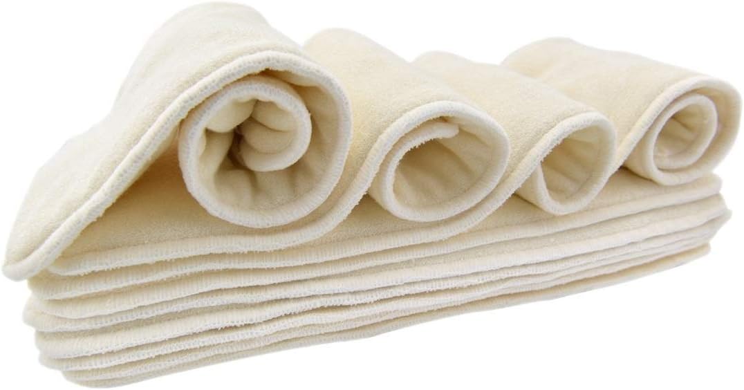 Diaper Liners for Cloth Diapers, 100 Disposable Sheets Per Roll, Made of Soft Material, by Nora's Nursery