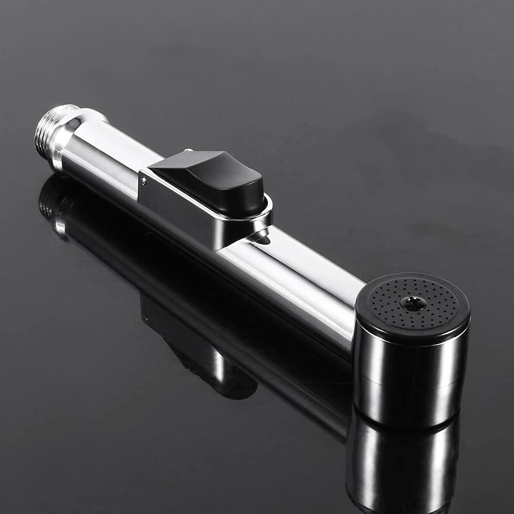 Yosoo ABS Toilet Handheld, Bidet Shattaf Toilette Bidet Sprayer Shattaf Cloth Diaper Sprayer for Home Bathroom