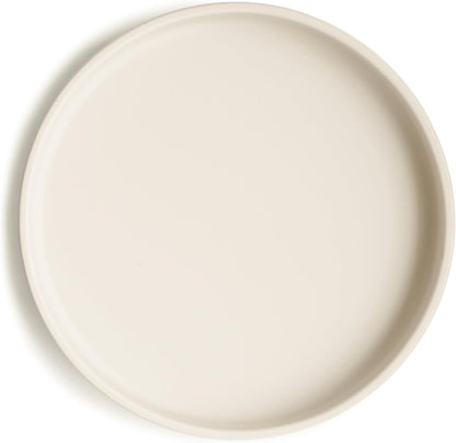 mushie Classic Silicone Suction Plate | BPA-Free Non-Slip Design (Daffodil)