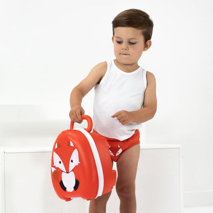 My Carry Potty - Ladybug Travel Potty, Award-Winning Portable Toddler Toilet Seat for Kids to Take Everywhere