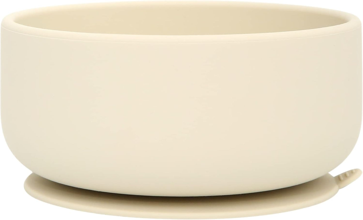 dollop Silicone Suction Bowl | BPA Free | Dishwasher & Microwave Safe (Slate Blue)