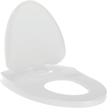 Nuby Family Toilet Seat - Built-in Potty Training Toilet Seat - Fits All Elongated Toilets - Secure and Wiggle-Free - Easy to Install and Remove
