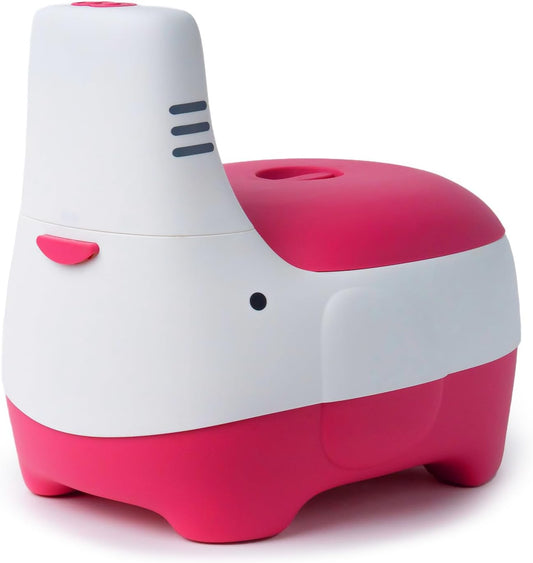 Toddler Potty Training Toilet with Flushing Sounds, Removable Lid, and Soft Cushion - Potty Training Toilet - Toddler Toilet Training Potty - Potty Chair for Toddlers 1-5