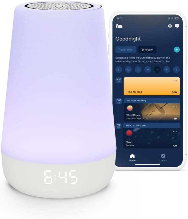 Hatch Baby Sound Machine, Night Light (Putty) | Sleep Support | Registry Essential, Routine Builder, Time-to-Rise Alarm Clock, White Noise, Nursery Stories, Toddler Kids (Wi-Fi)