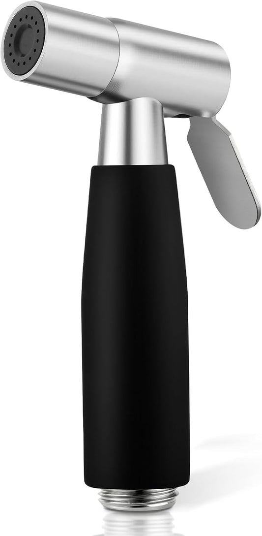 Handheld Bidet Sprayer Head,Stainless Steel Muslim Shower Head for Toilet,Adjustable Pressure Jet Sprayer for Feminine Hygiene and Pet Bath Bathroom Cloth Diaper Cleaning (Multicolor)