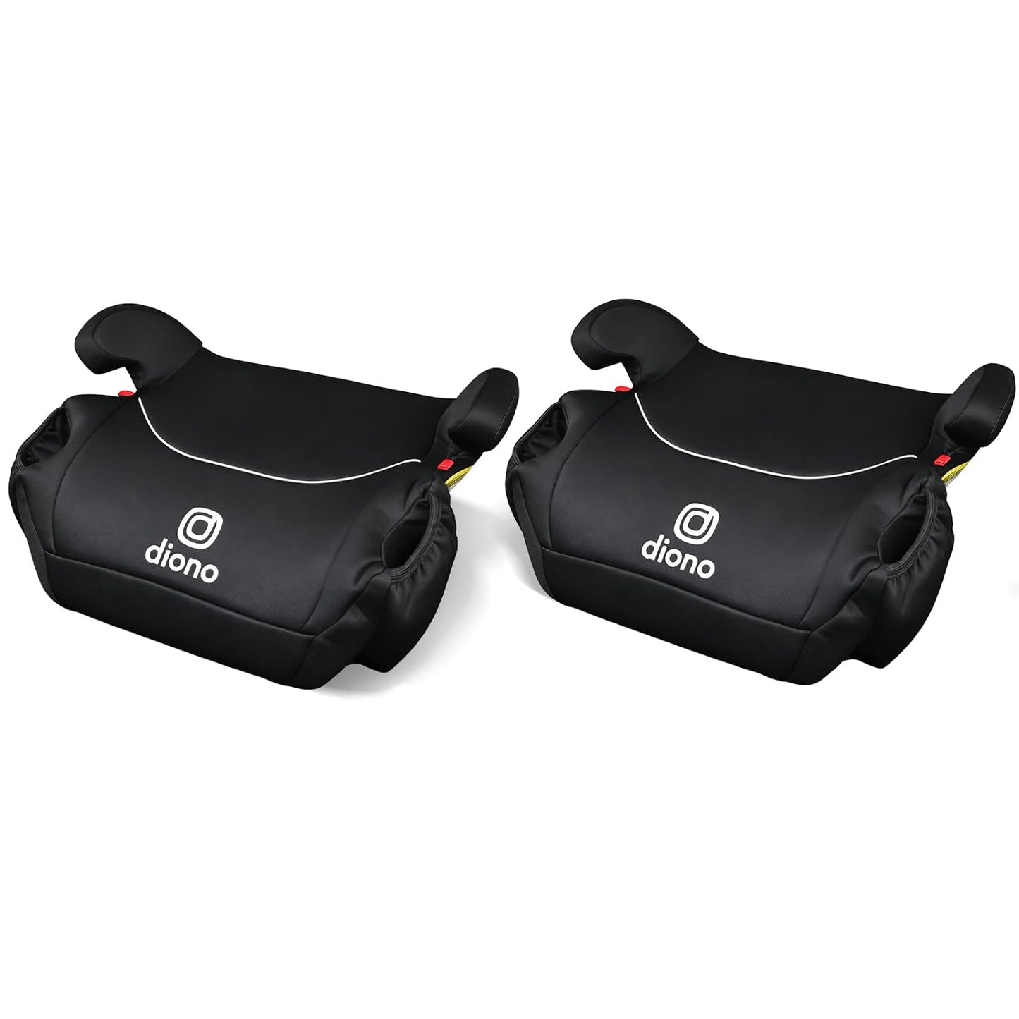 Diono Solana, No Latch, Single Backless Booster Car Seat, Lightweight, Machine Washable Covers, Cup Holders, Blue