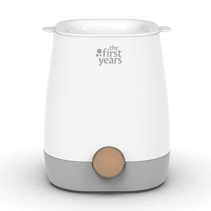 The First Years Gentle Warmth Digital Baby Bottle Warmer - Bottle Warmer for Breastmilk, Baby Formula, and Baby Food - Includes Milk Warmer, Basket, and Cup - White