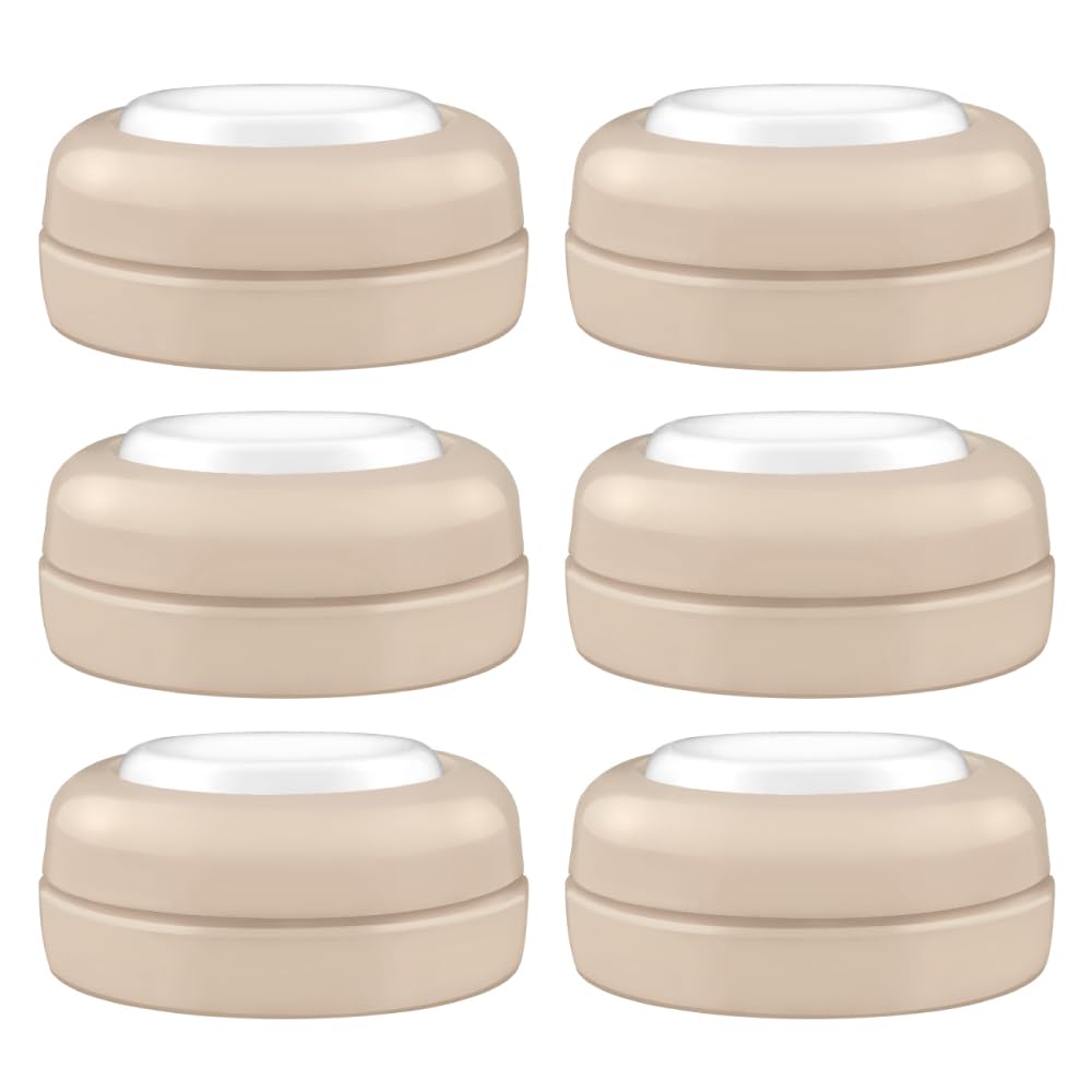 Maymom Screw Lids Aka Travel Caps with Rewritable Sealing Disc Compatible with Avent Bottle, Maymom Wide Mouth Bottles; Cap Replace Avent Natural Bottle Sealing Ring and Sealing Disc, 6pcs. (Blue)