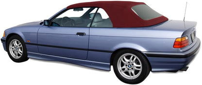 Sierra Auto Tops & Seats Convertible Top for 1994-1999 BMW 3 Series - Blue, Canvas, Cloth - Convertible Top Replacement with Plastic Window - BMW E36 Convertible Top, Complete Soft Top