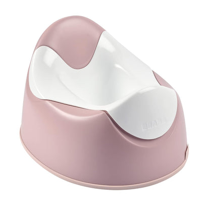BEABA Ergonomic Training Potty, Provides Comfort and Support, Lightweight & Portable, Compact Toddler Potty (Rain)