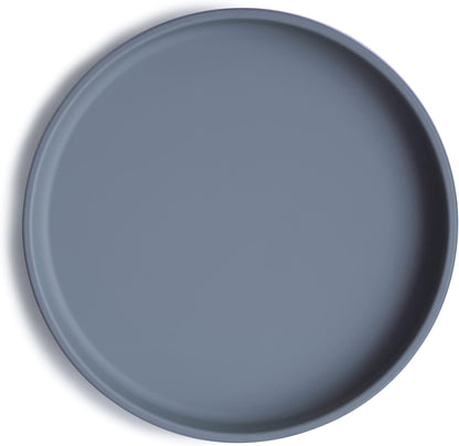 mushie Classic Silicone Suction Plate | BPA-Free Non-Slip Design (Daffodil)