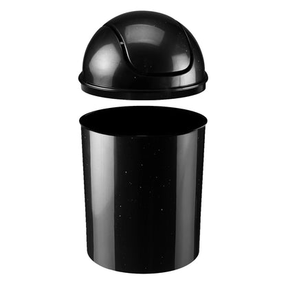 Umbra 1.25 Gallon Mini Waste Can with Removable Swing-Top Lid - Small Garbage Bin for Kitchen, Bathroom, Bedroom, Office - Compact Trash Can Fit Under Tables & Counters - Yellow